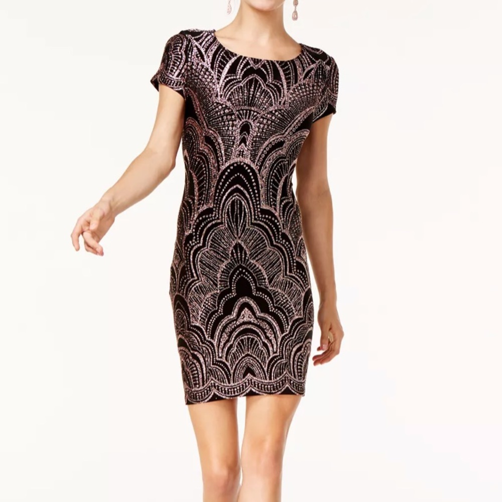JUMP APPAREL
JUNIORS WOMENS PRINTED PARTY T-SHIRT DRESS